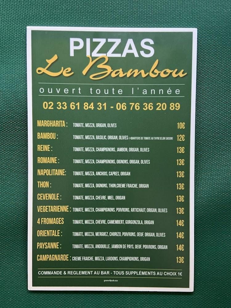 Le Bambou - Menu Image 1